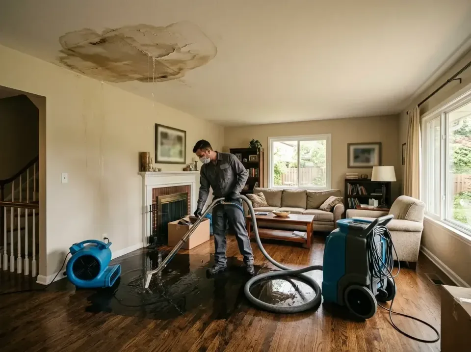attic-pipe-burst-ceiling-drip-008 — frequently asked questions, Water Damage Restoration & Carpet Care in Hawaiian Gardens,…